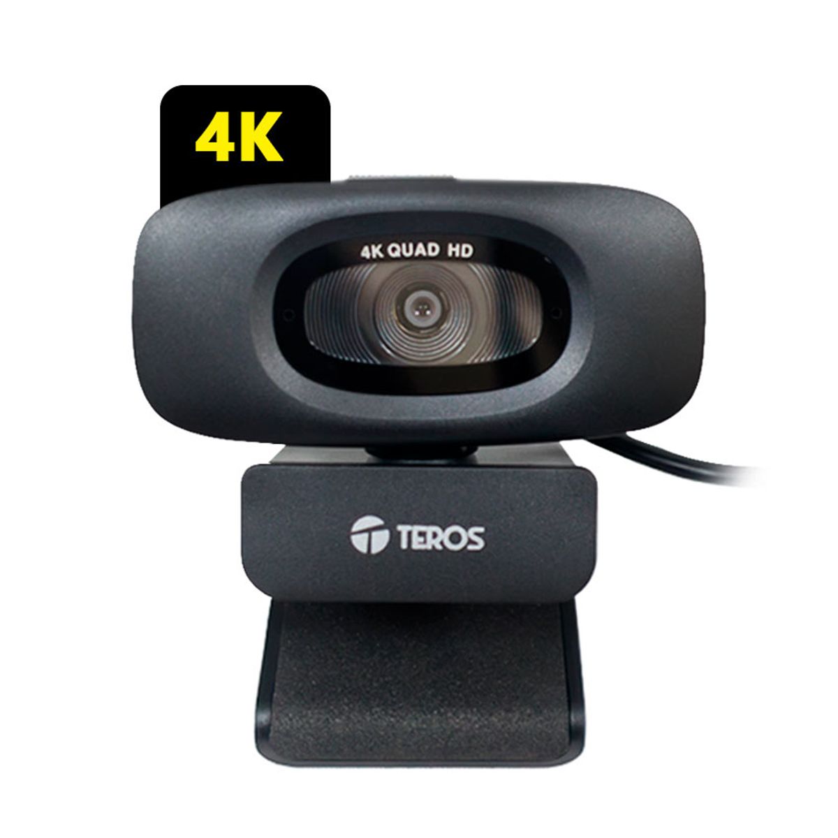 TEROS - cámara para computadora Webcam TEROS TE-9073N 4K con micrófono