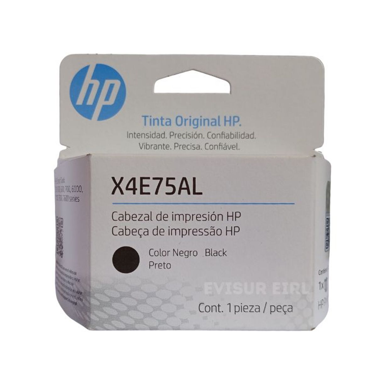 HP - CABEZAL DE IMPRESION HP X4E75AL NEGRO