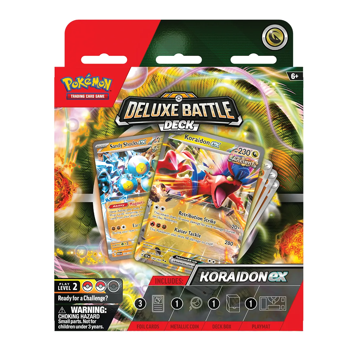 POKEMON - CARTAS DE POKEMON TCG MIRAIDON-KORAIDON EX DELUXE BATTLE DECK ENG