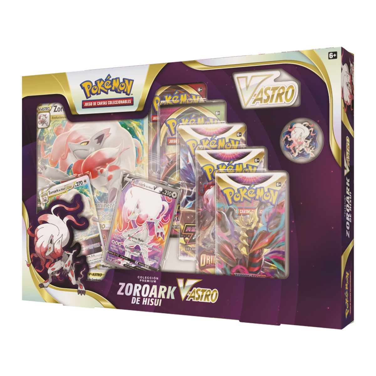 POKEMON - CARTAS DE POKEMON TCG HISUIAN ZOROARK VSTAR PREMIUM COLLECTION SPA