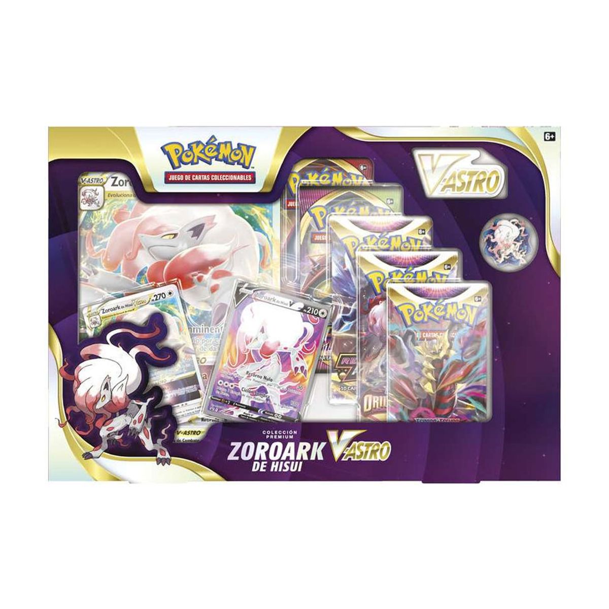 POKEMON - CARTAS DE POKEMON TCG HISUIAN ZOROARK VSTAR PREMIUM COLLECTION SPA
