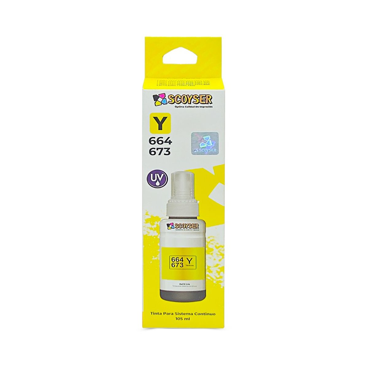 SCOYSER - Tinta Compatible 664 Scoyser 105ml Yellow
