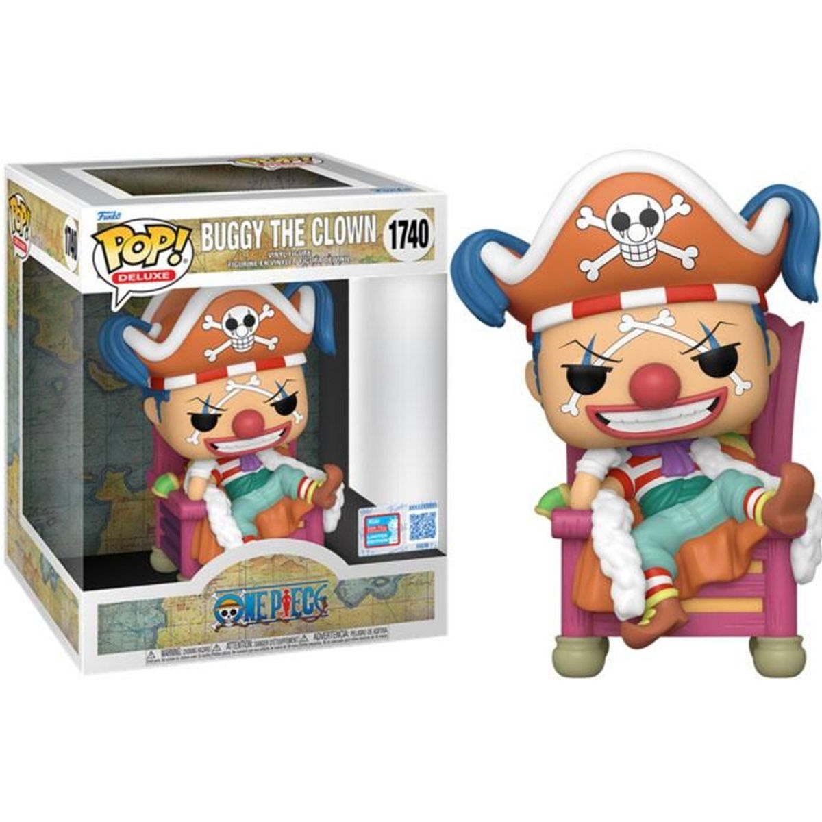 FUNKO - Funko Pop One Piece - Buggy the Clow exclusivo NYCC 1740