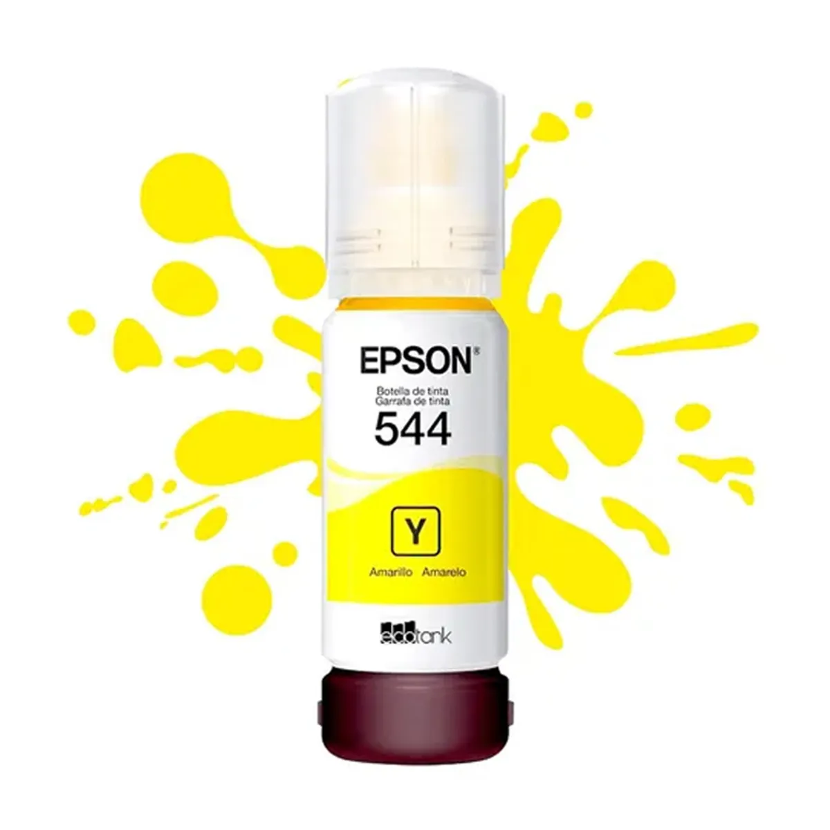 EPSON - Tinta Original Epson 544 Amarilla T544420 para L1110/l3110/l3150/3160/5190/L3210/L3250/L5590/L14150