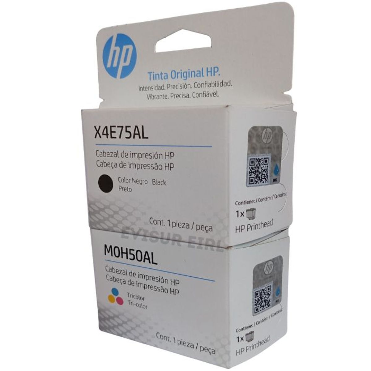 HP - KIT CABEZAL DE IMPRESION HP X4E75AL M0H50AL NEGRO  TRICOLOR