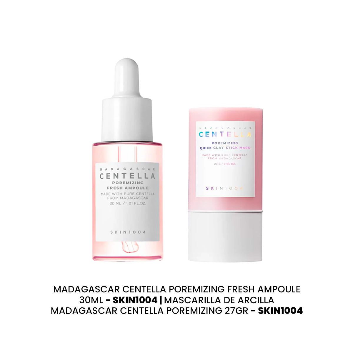 SKIN1004 - Madagascar Centella Poremizing 30ml + Mascarilla Arcilla 27g SKIN1004