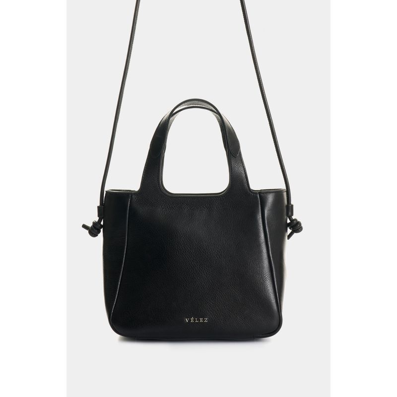 VELEZ - Vélez Manos Libres De Cuero Para Mujer Ailana Negro