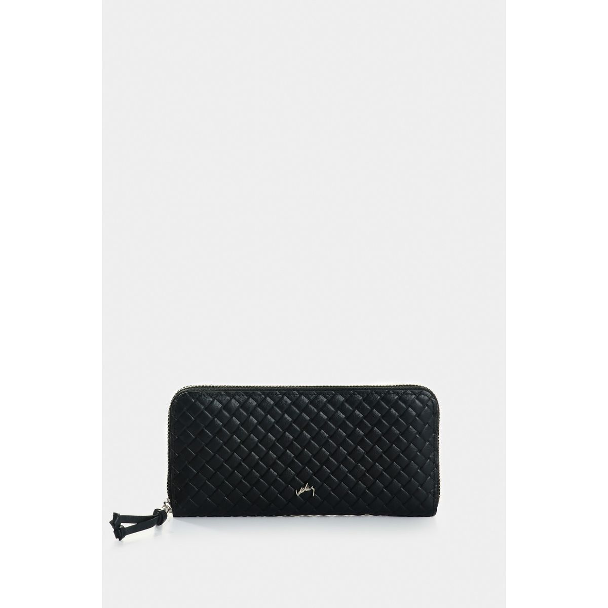 VELEZ - Vélez Billetera Porta Chequera Cuero Mujer Astra Negro