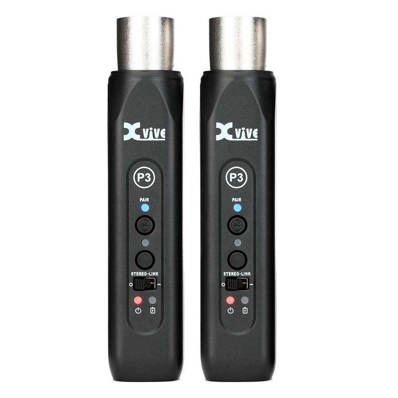 XVIVE - Receptor Inalambrico Stereo Bluetooth Doble Xvive P3D