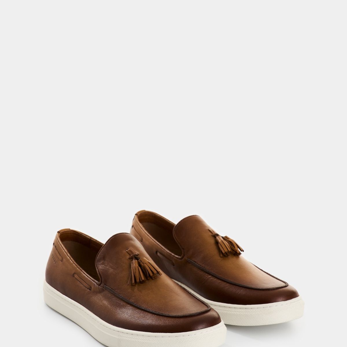 VELEZ - Vélez Mocasines Solan Cuero Hombre Acabado Envejecido Miel