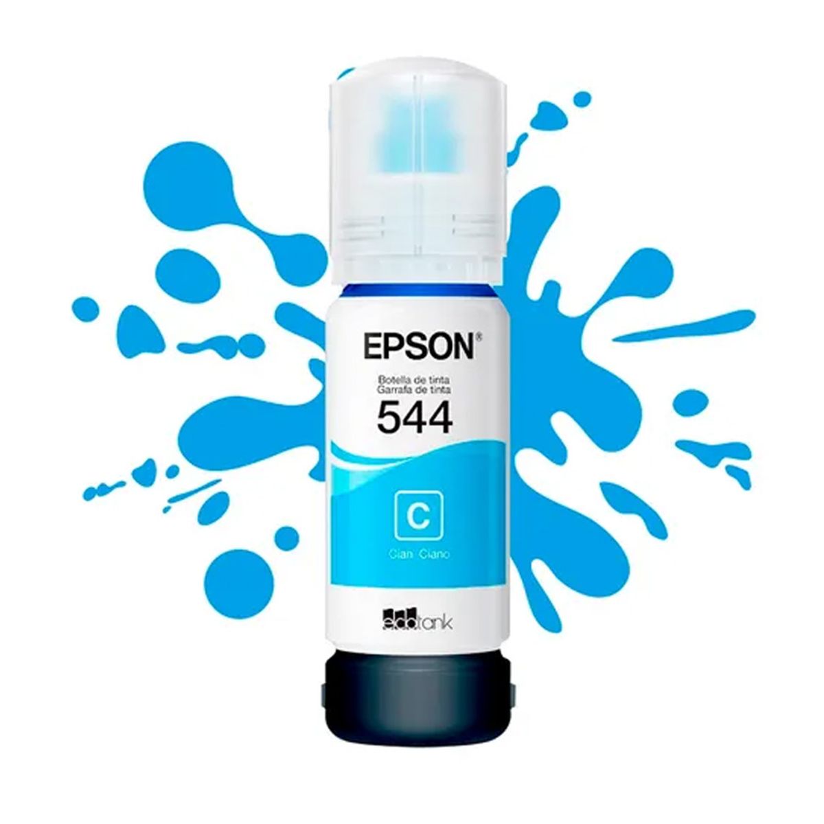 EPSON - Tinta Original Epson 544 Cian T544420 para L1110/l3110/l3150/3160/5190/L3210/L3250/L5590/L14150