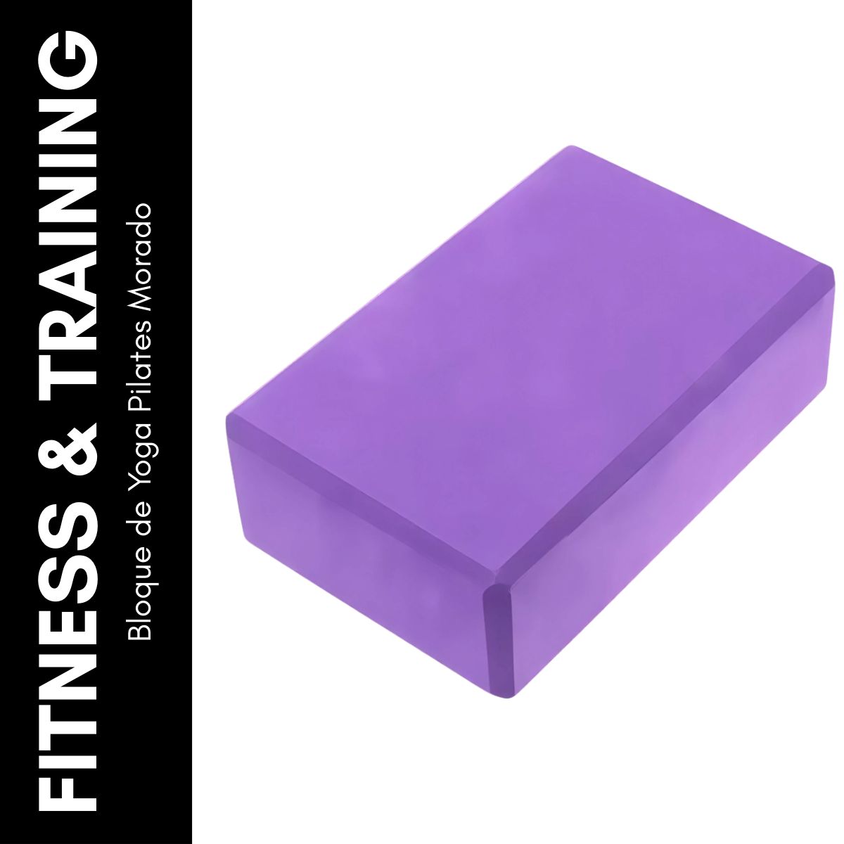 GENERICO - Bloque de Yoga Pilates Morado