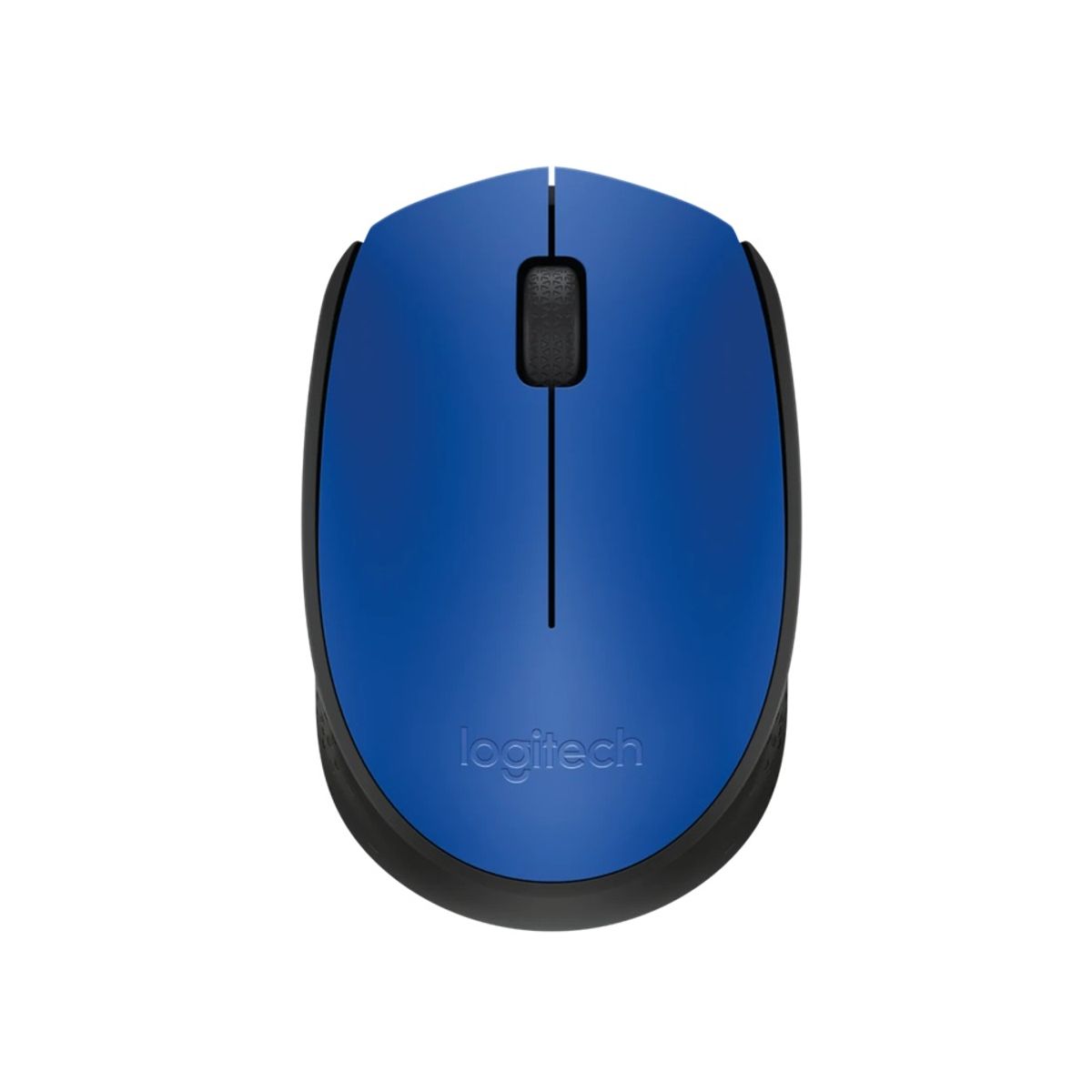 LOGITECH - Mouse Inalámbrico Logitech M170 Azul Plug & Play Portátil USB