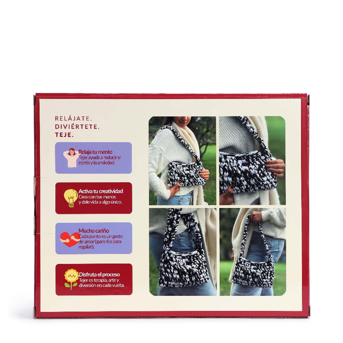 GENERICO - Kit de Tejido Cartera De Trapillo