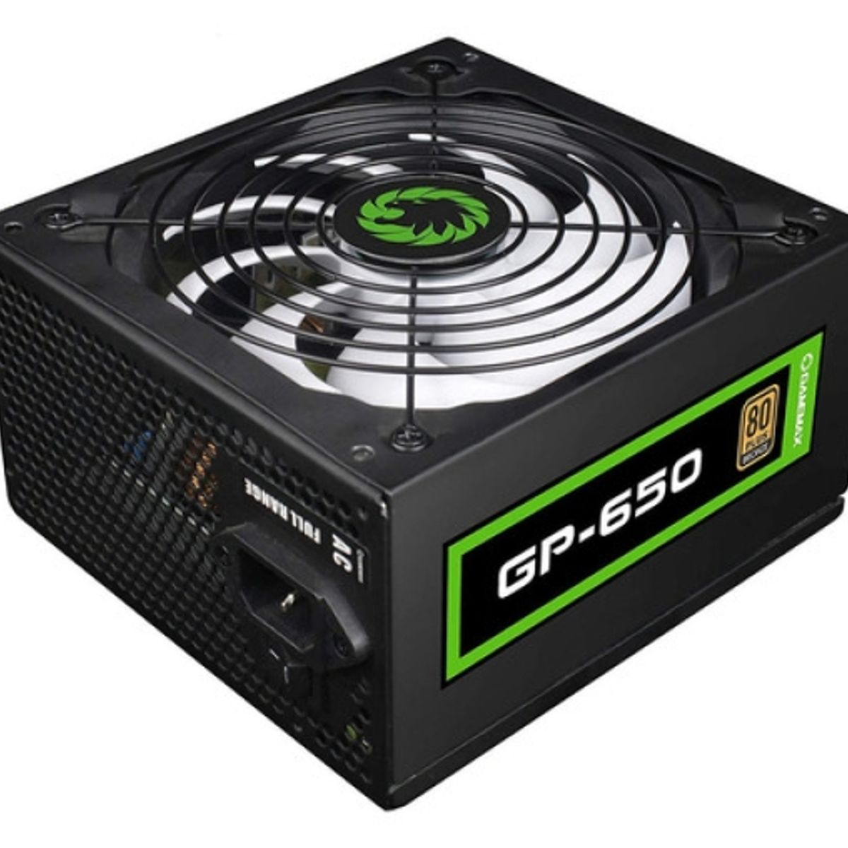 GAMEMAX - Fuente de poder GP-650W con Potencia de 650W GAMEMAX