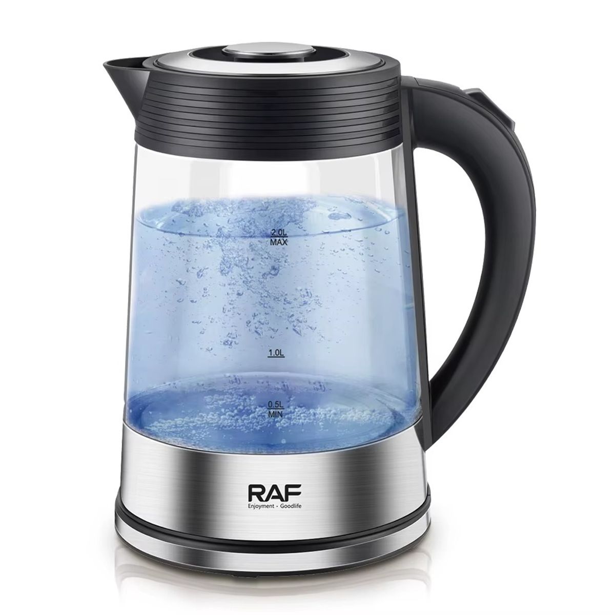 RAFF - Hervidor Eléctrico 2.0 Litros R.7204 Glass