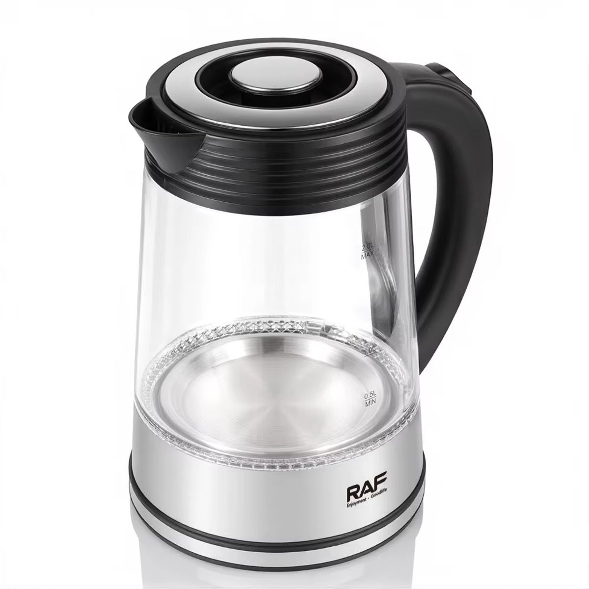 RAFF - Hervidor Eléctrico 2.0 Litros R.7204 Glass