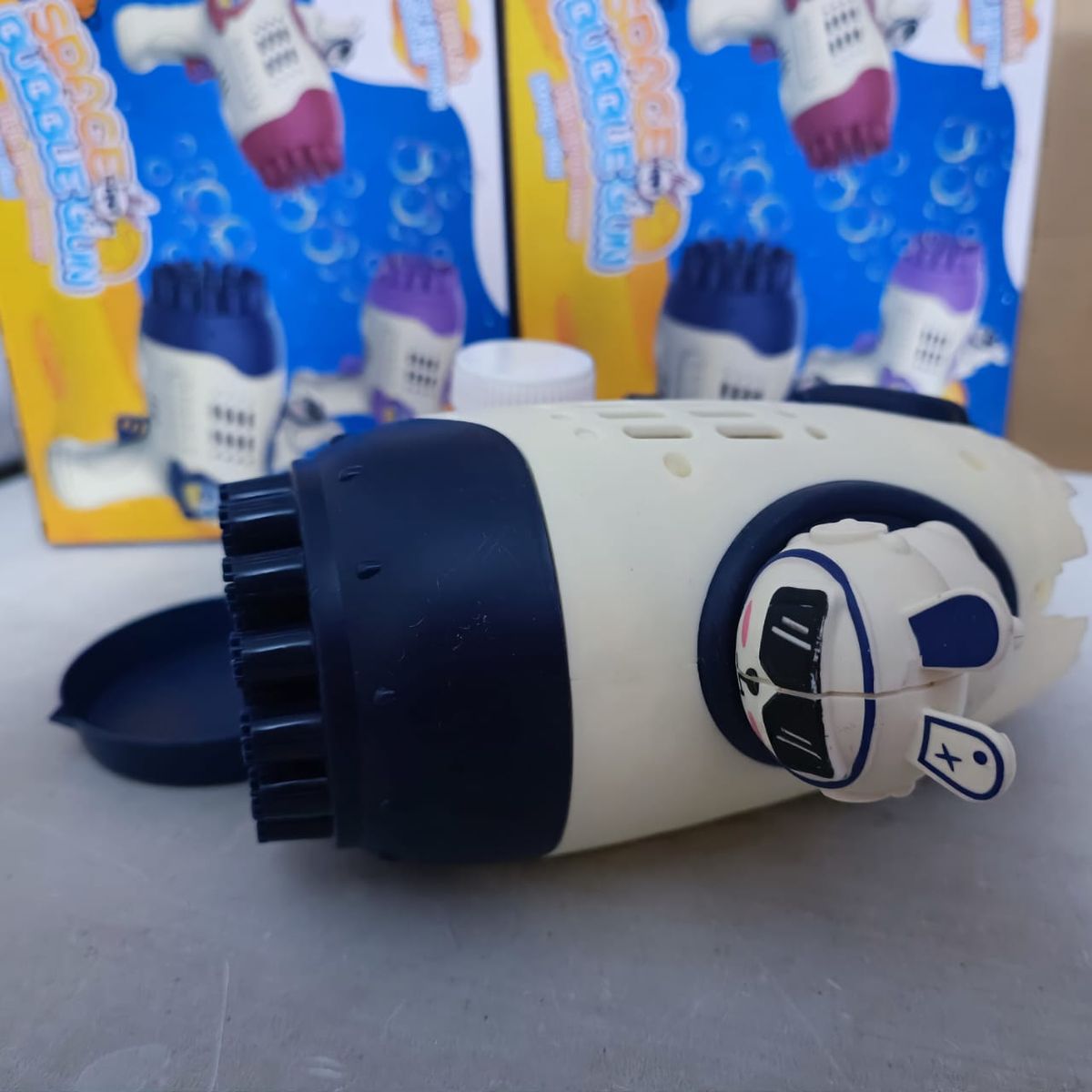 GENERICO - Máquina Automática De Burbujas Bubble Liquid 50Ml AZUL