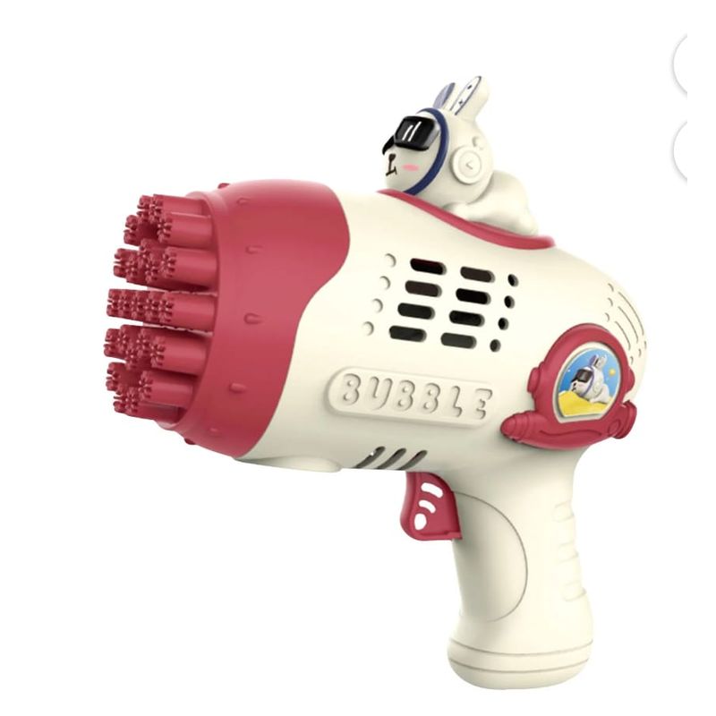 GENERICO - Máquina Automática De Burbujas Bubble Liquid 50Ml  ROJO