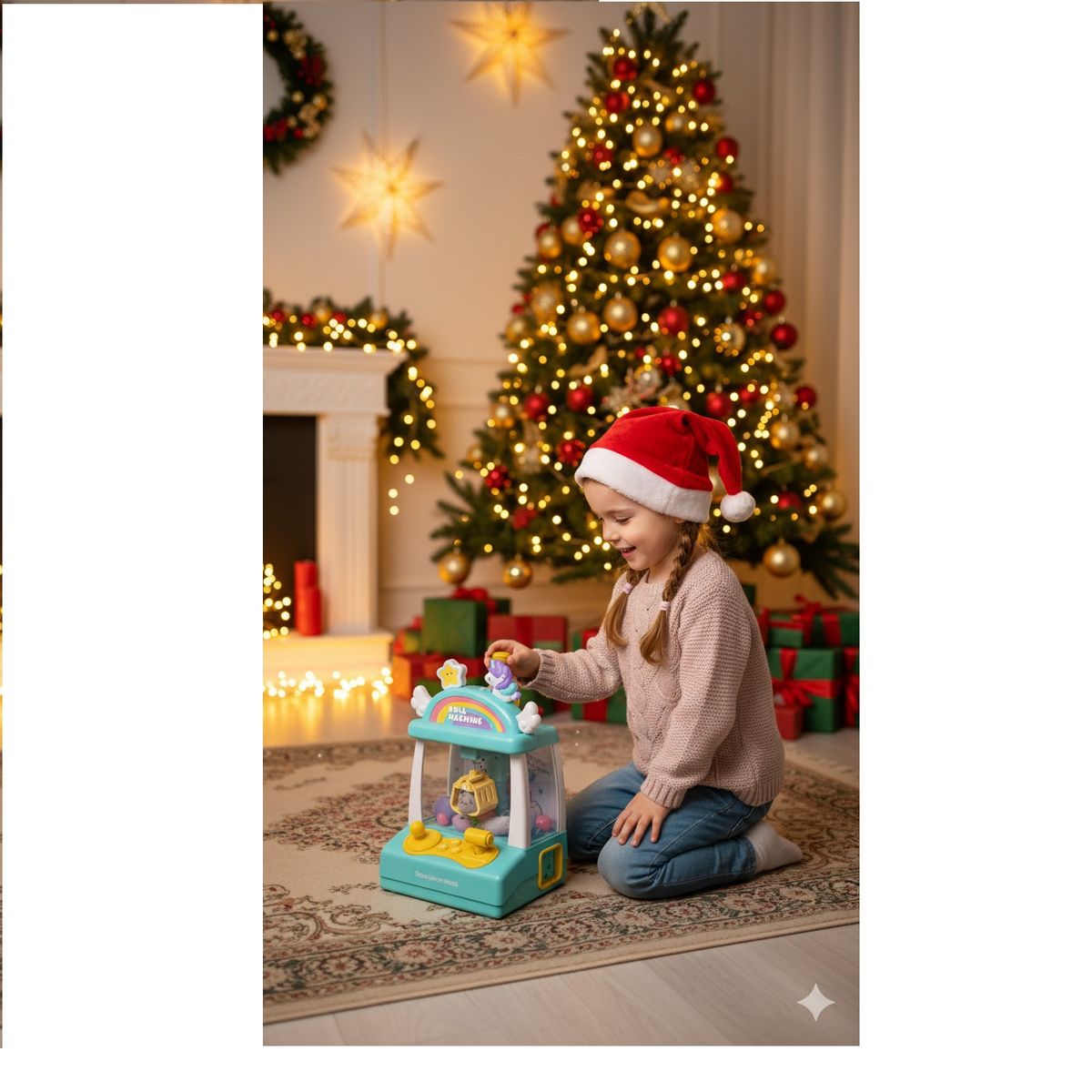 GENERICO - Mini maquina saca peluches tendencia