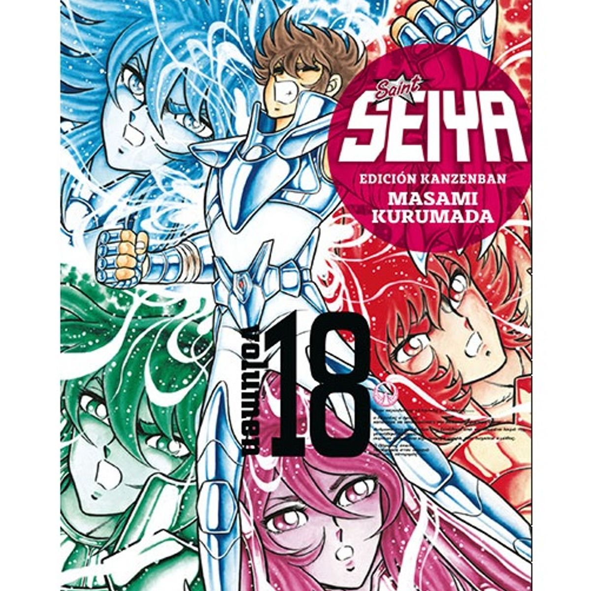 IVREA - Manga Saint Seiya Kanzenban Tomo 18