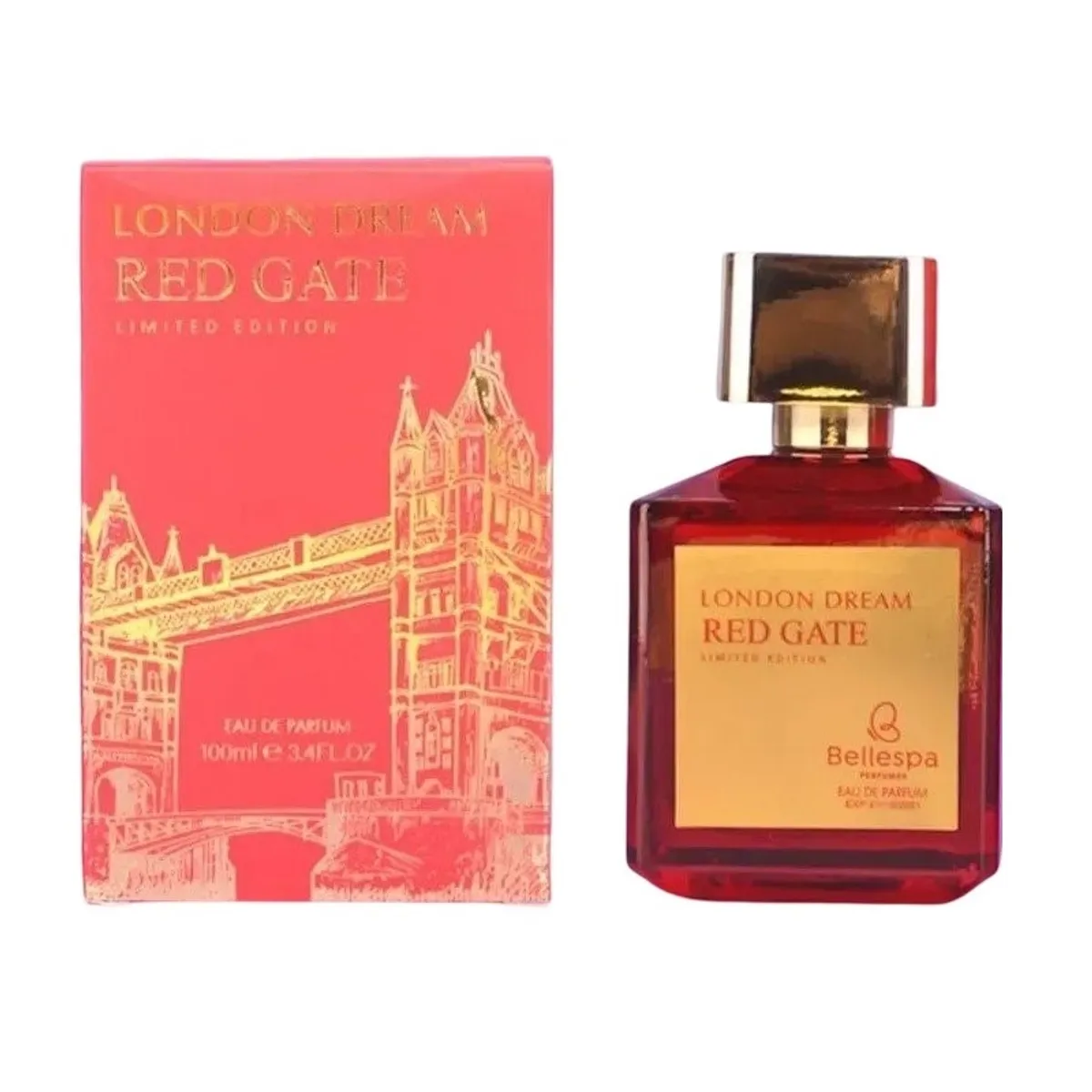 GENERICO - PERFUME DE MUJER BELLESPA LONDON DREAM RED GATE 100ML
