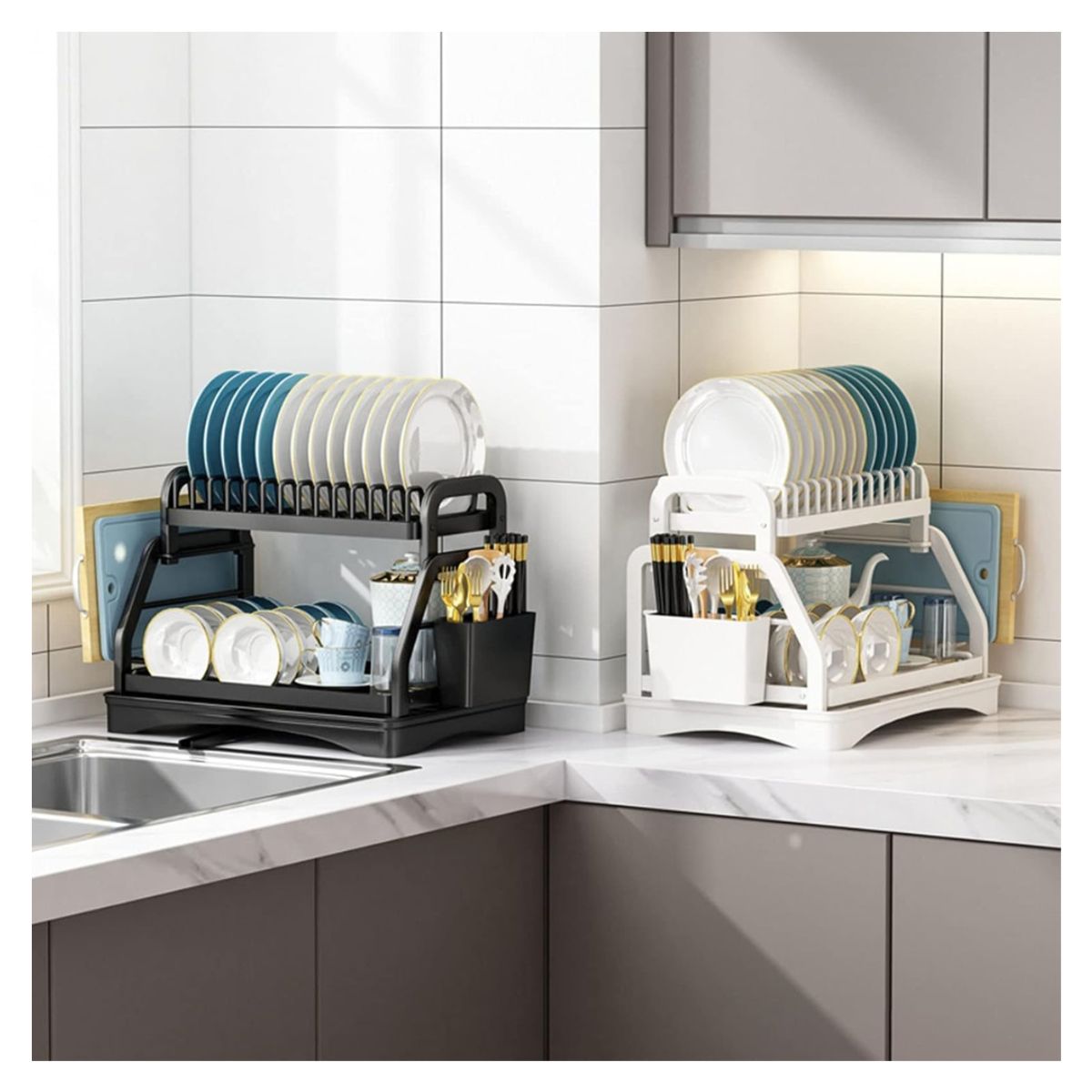 GENERICO - ESCURRIDOR DE PLATOS MODERNO