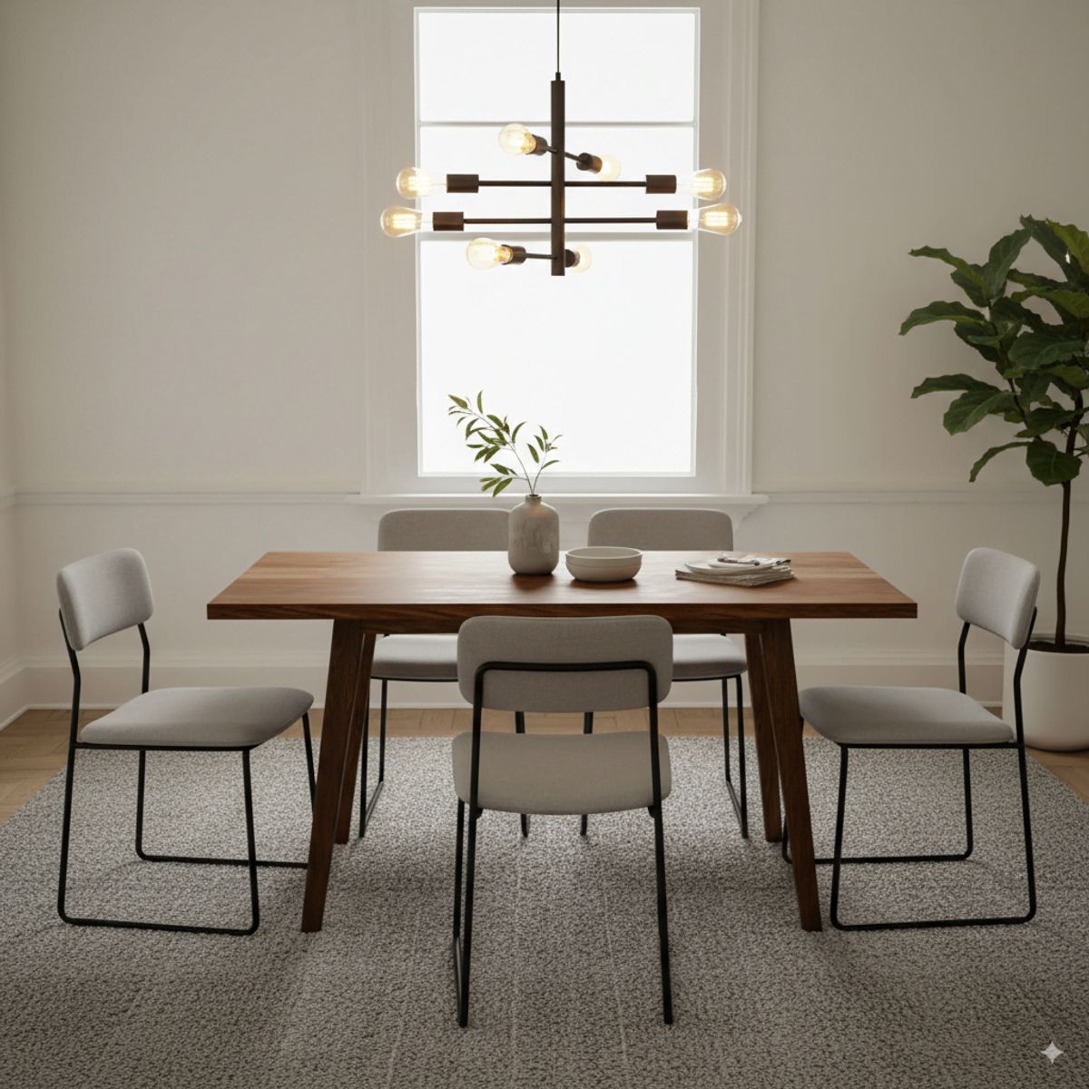 GENERICO - Lámpara de techo, colgante, 8 luces