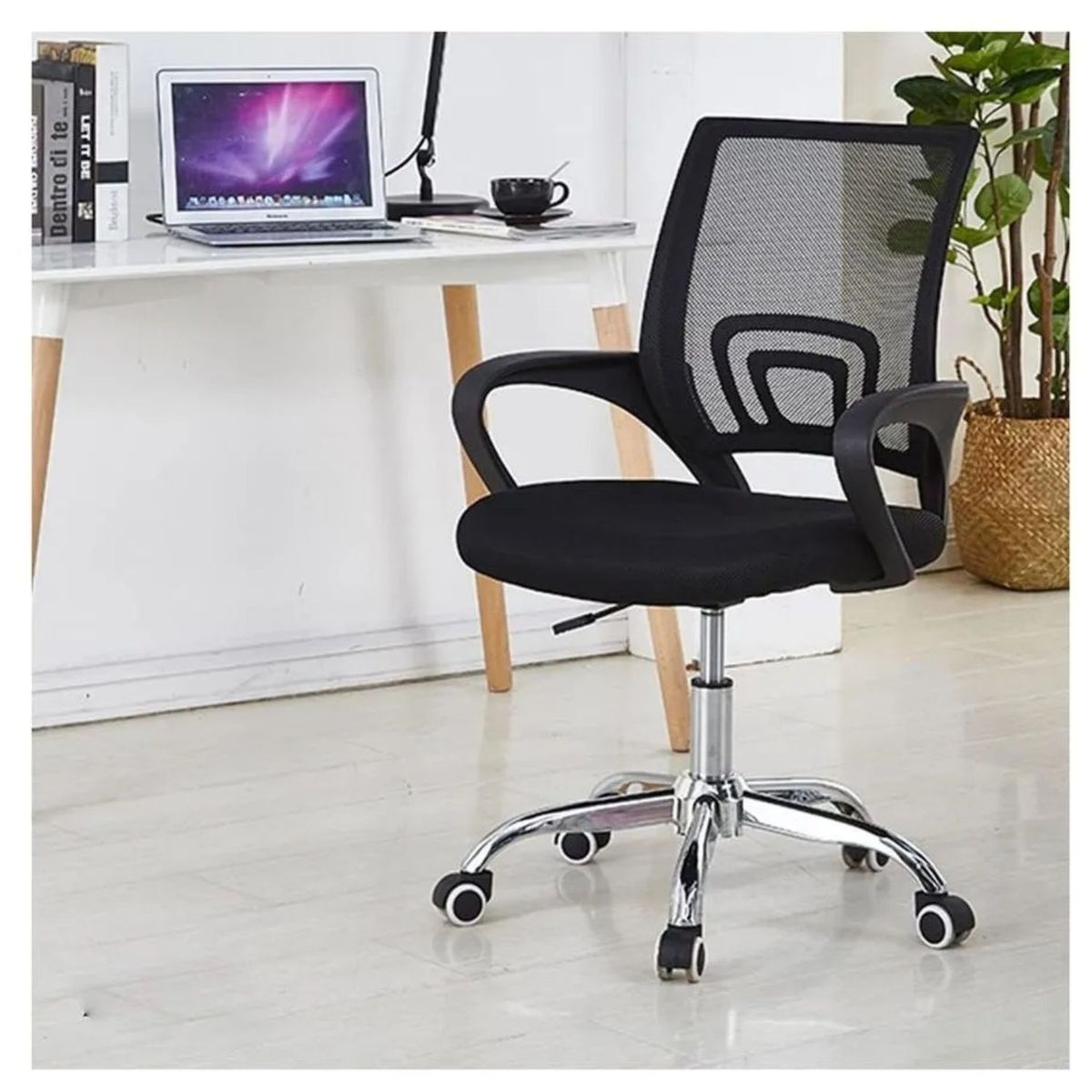 GENERICO - Silla de Escritorio Ergonomica Oficina Ejecutiva Mesh Color Negro