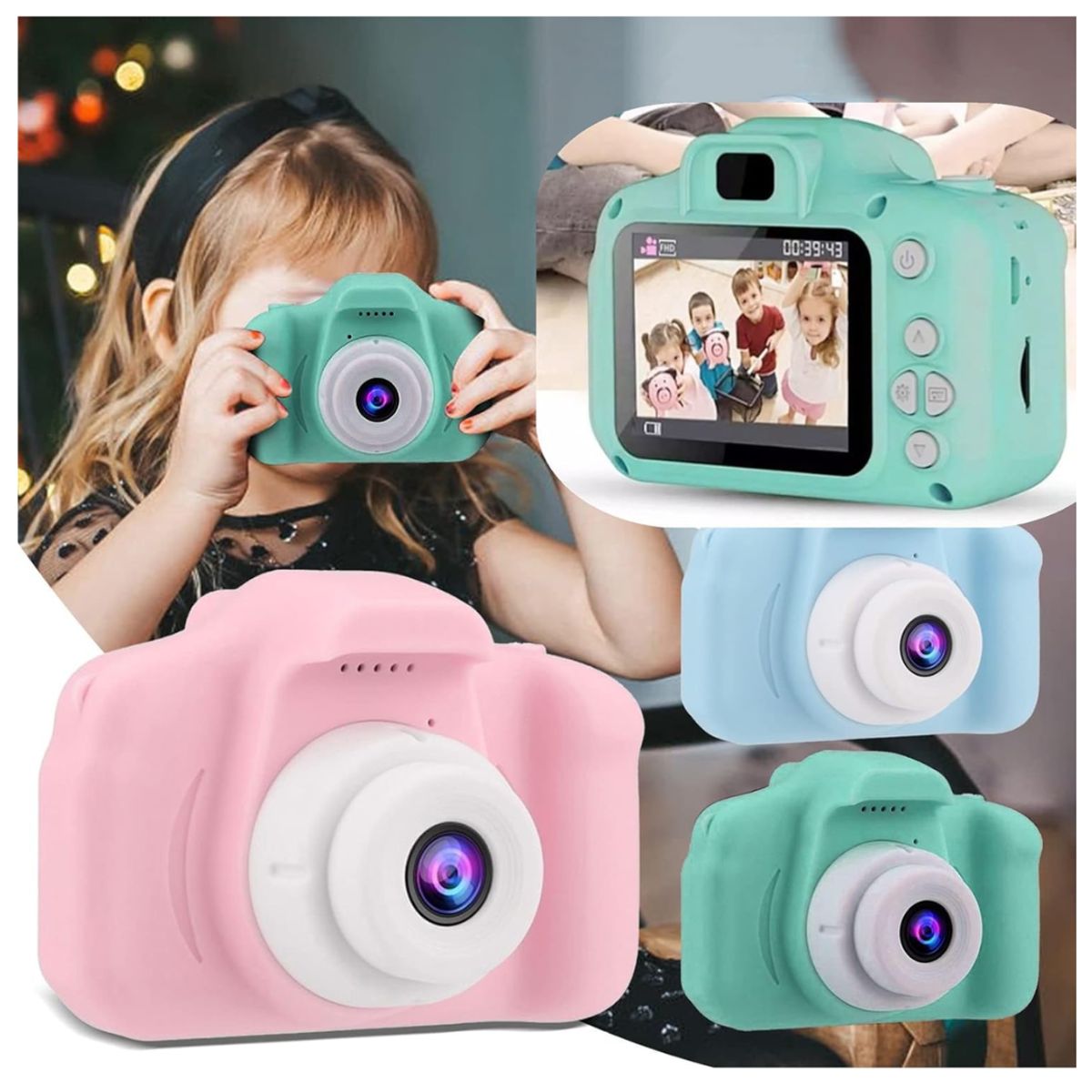 GENERICO - MINI CÁMARA DIGITAL PARA NIÑOS