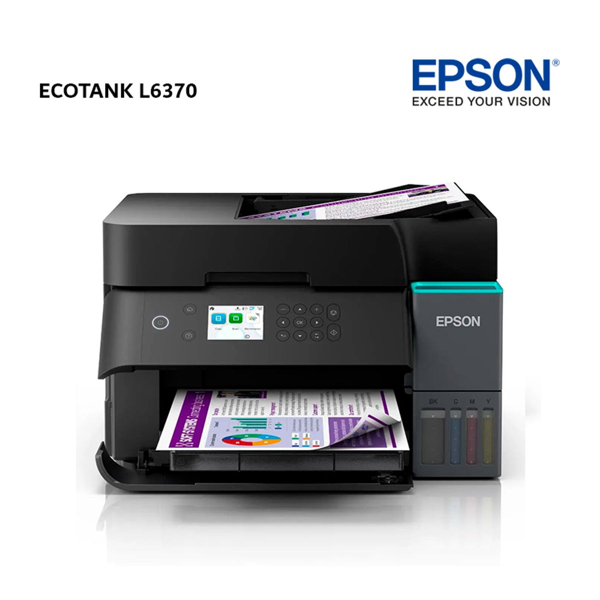 EPSON - Impresora Multifuncional Epson EcoTank L6370 WiFi Duplex ADF
