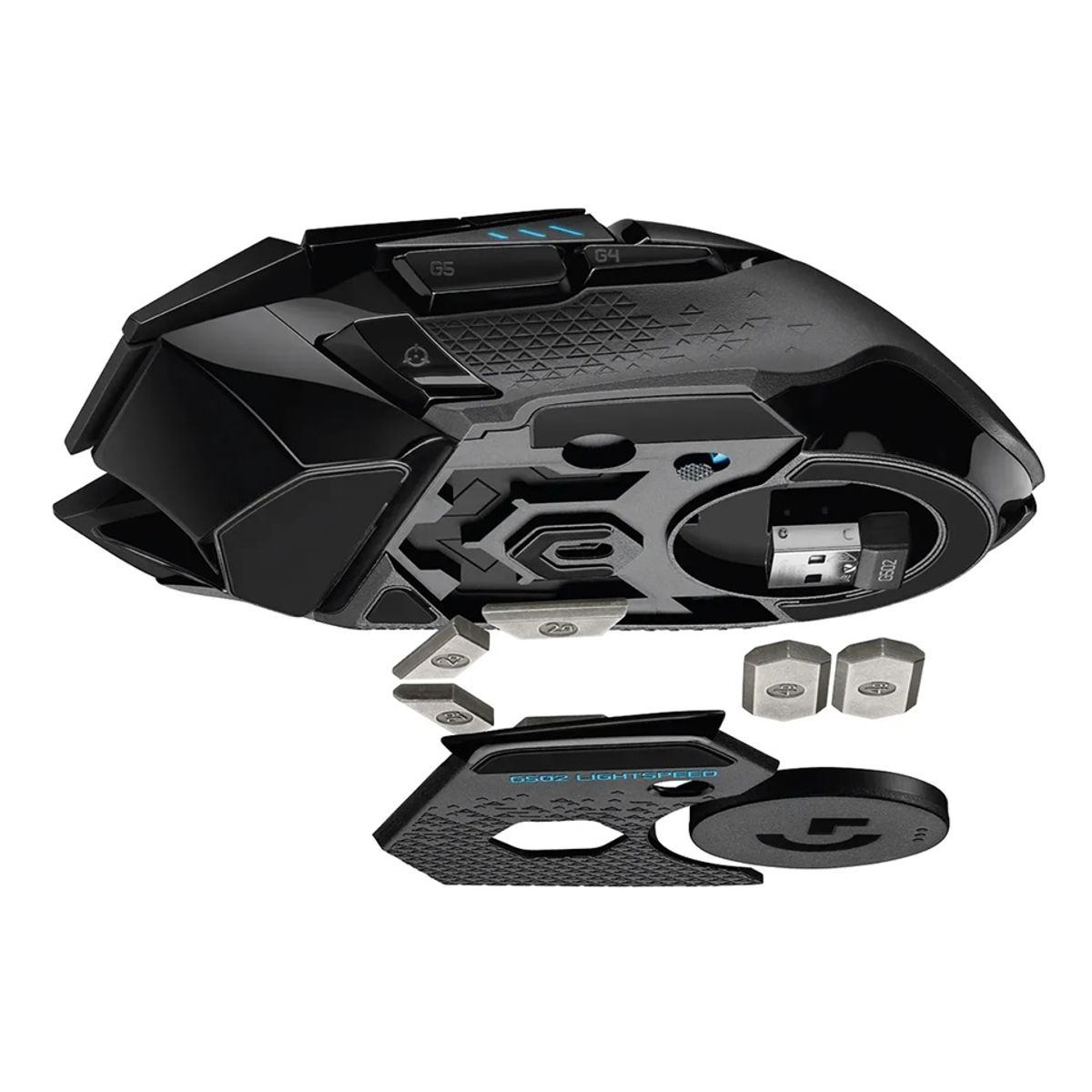 LOGITECH - MOUSE LOGITECH G502 LIGHTSPEED WIRELESS BLACK