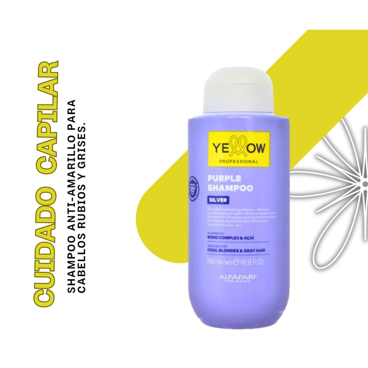 GENERICO - Silver Shampoo Yellow Antiamarillo
