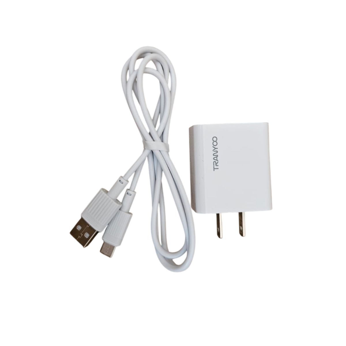 GENERICO - CABLE MAS CARGADOR TIPO C TRANYOO 14W