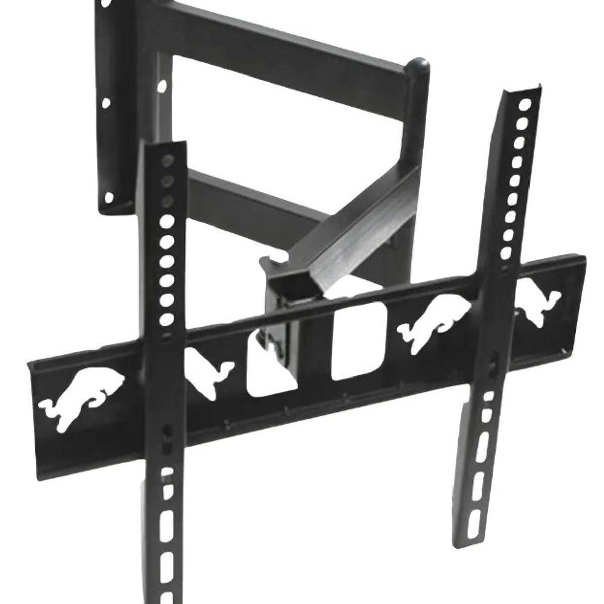 GENERICO - RACK MOVIBLE DOBLE BRAZO PARA TV DE 32 HASTA 65 PULGADAS