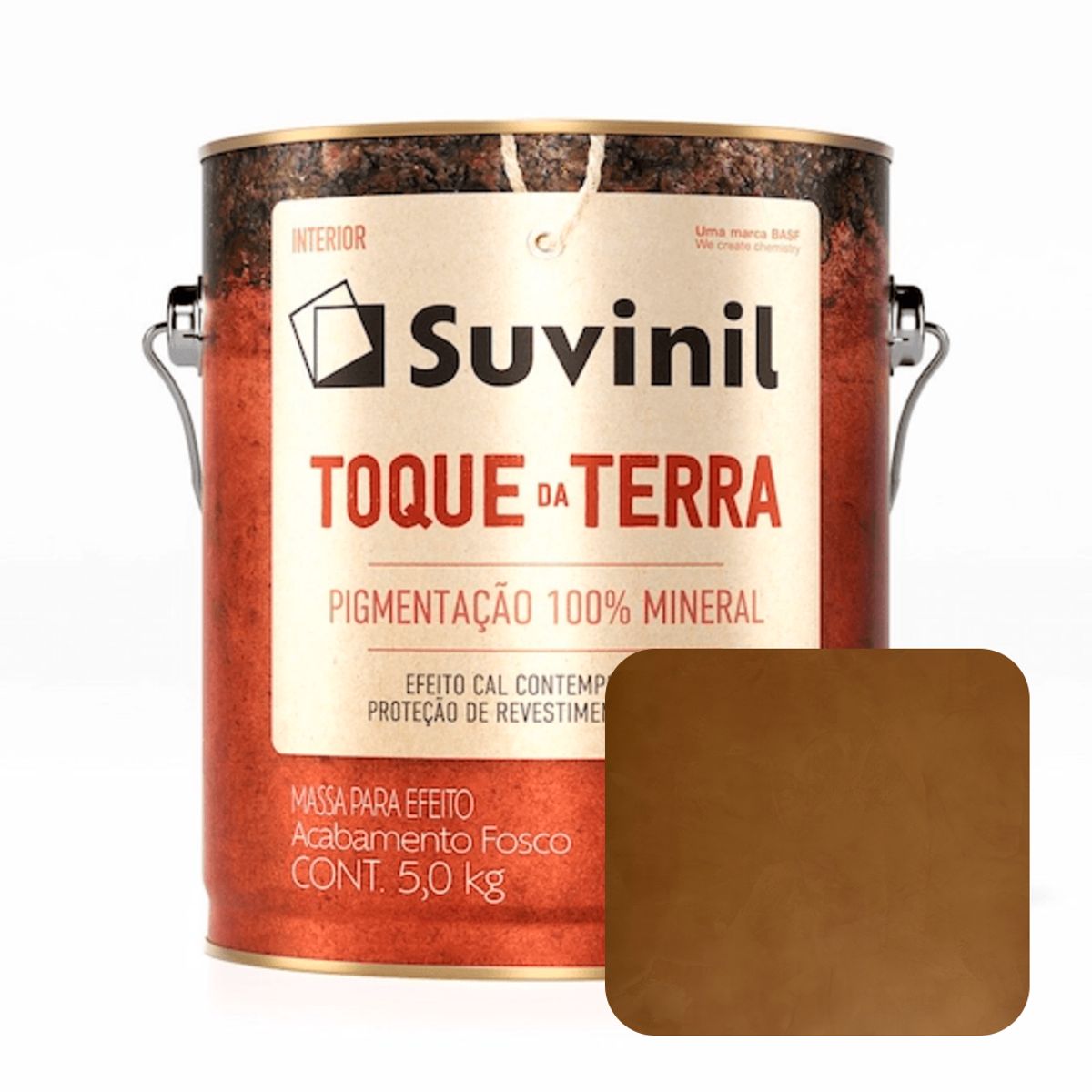 SUVINIL - SUVINIL EFECTO TOQUE DA TERRA CALCITA NARANJA X 5KG