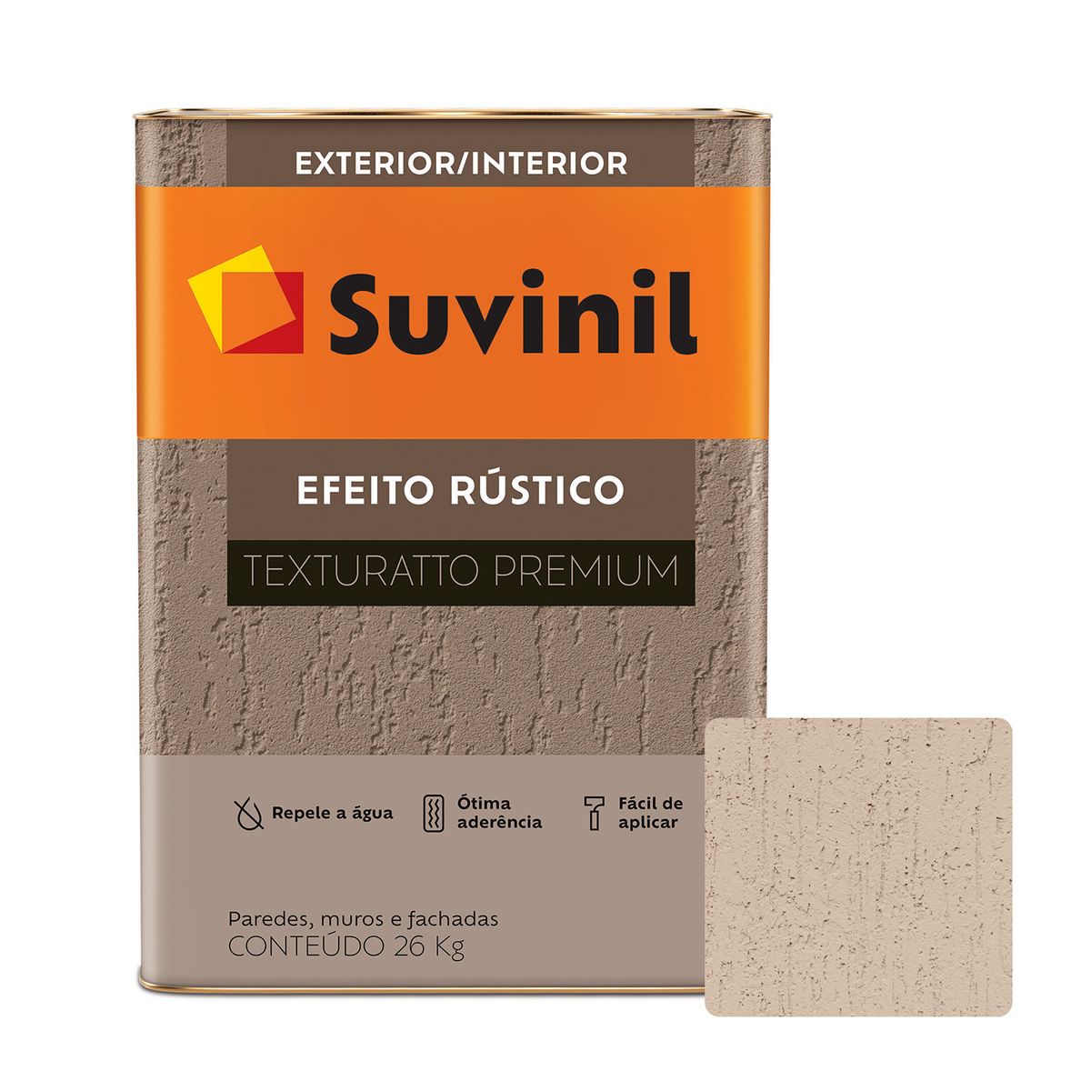 SUVINIL - SUVINIL TEXTURATTO EFECTO RUSTICO PAJA X 26KG