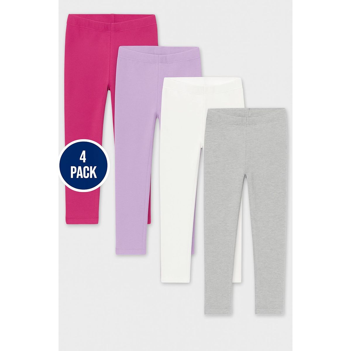 GENERICO - Pack x4 Legging Niña Lycrado