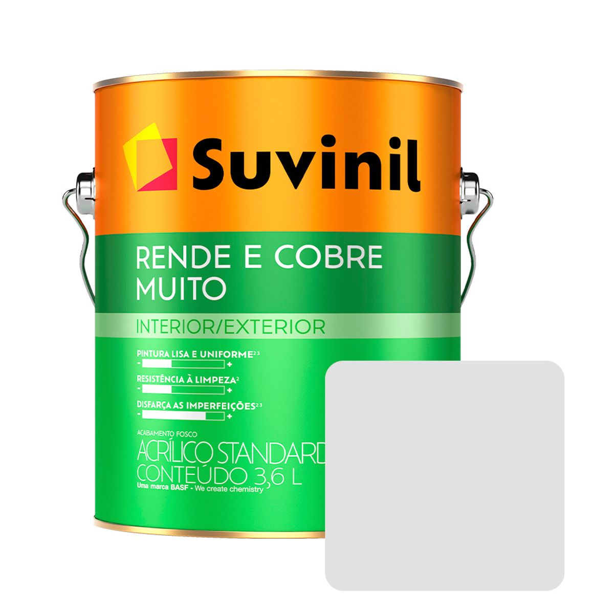 SUVINIL - SUVINIL LÁTEX RINDE & CUBRE MUCHO HIELO X 36L