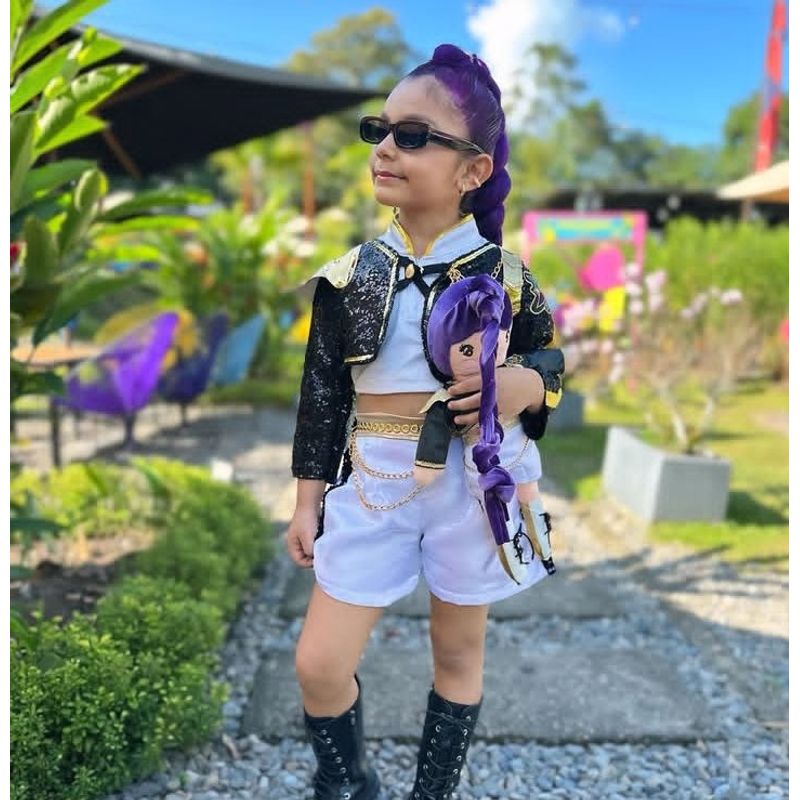 GENERICO - DISFRAZ K-POP RUMI PARA NIÑAS
