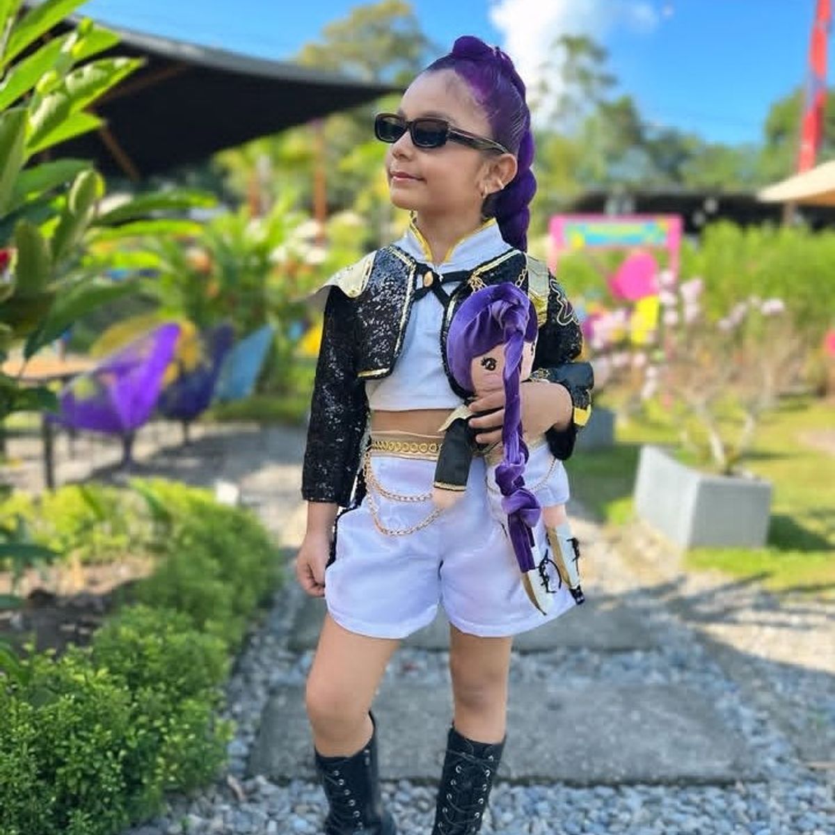 GENERICO - DISFRAZ K-POP RUMI PARA NIÑAS