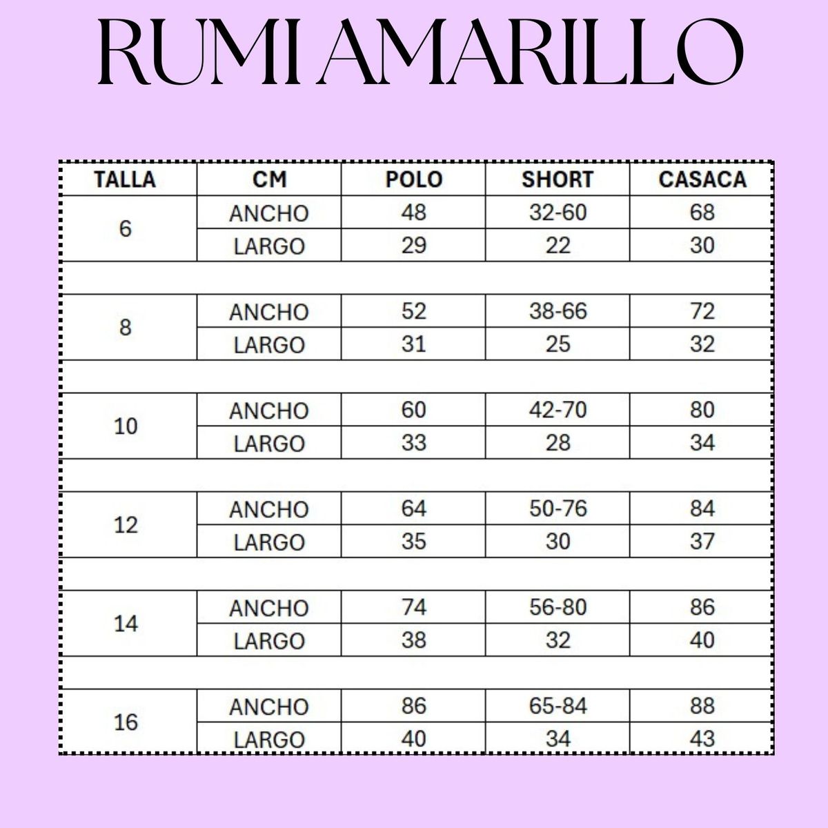 GENERICO - DISFRAZ K-POP DEMON HUNTER RUMI PARA NIÑAS