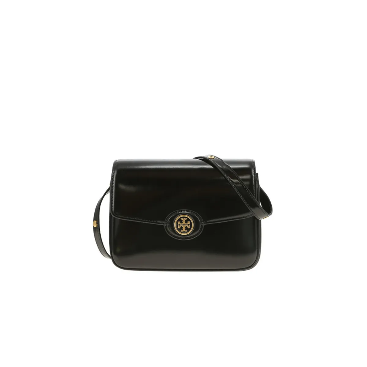 TORY BURCH - Tory Burch Boutique ROBINSON Cuero Patentado Bolso Conv Hombro 143122