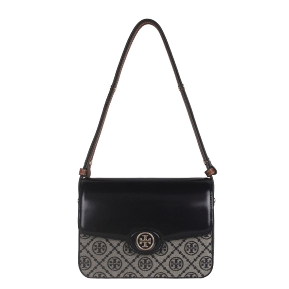 TORY BURCH - TORY BURCH Robinson Tela Cuero Med Cruzado 152306