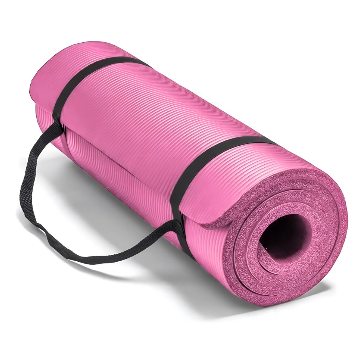 GENERICO - Mat de Yoga Fitness 10 mm Rosado