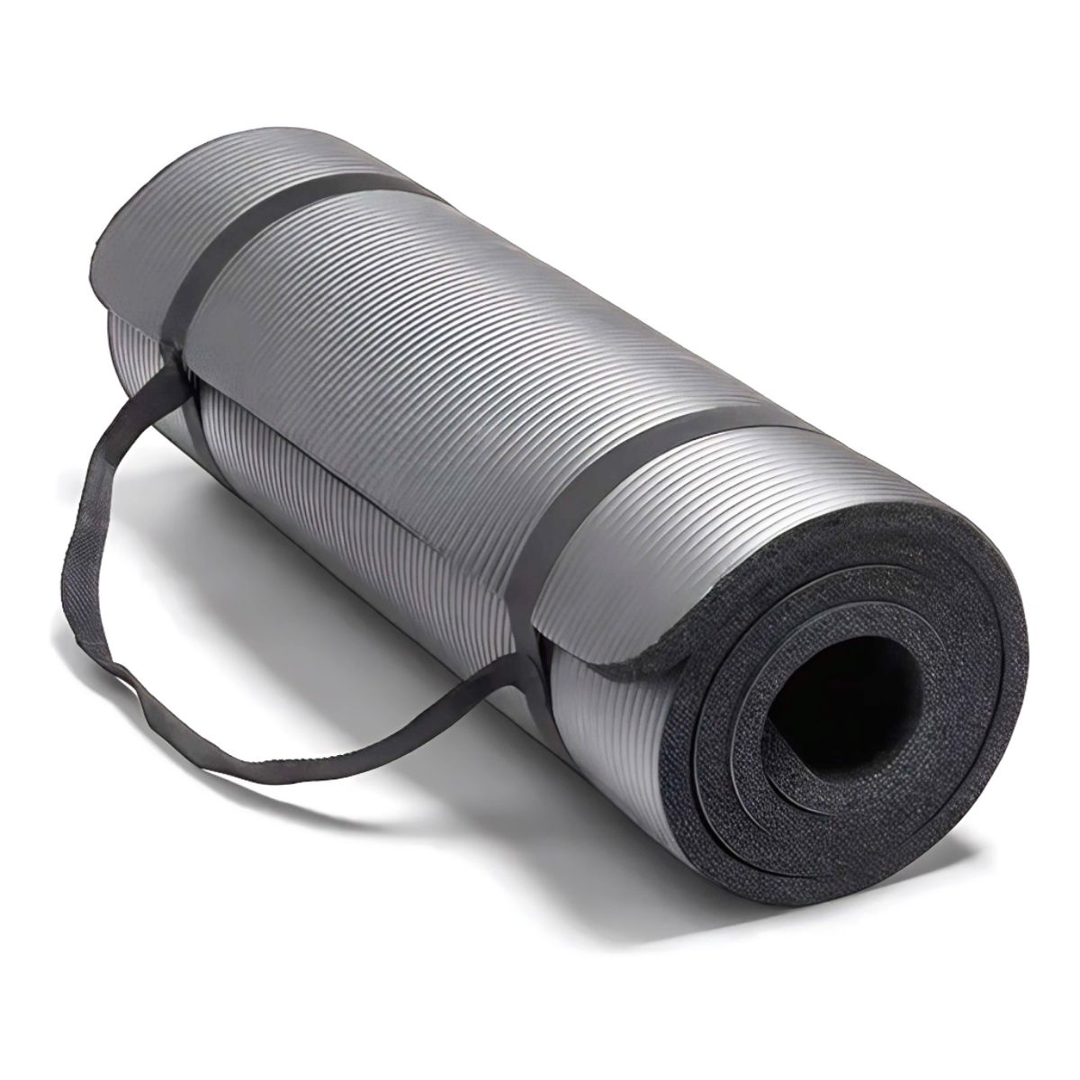 GENERICO - Mat de Yoga Fitness 10 mm Gris