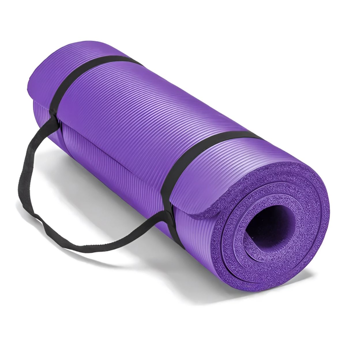 GENERICO - Mat de Yoga Fitness 10 mm Morado