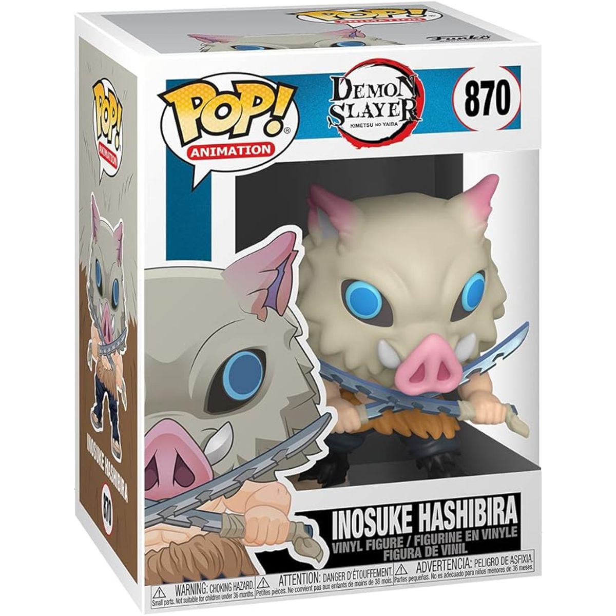 FUNKO - Funko Pop INOSUKE HASHIBIRA 870 Demon Slayer