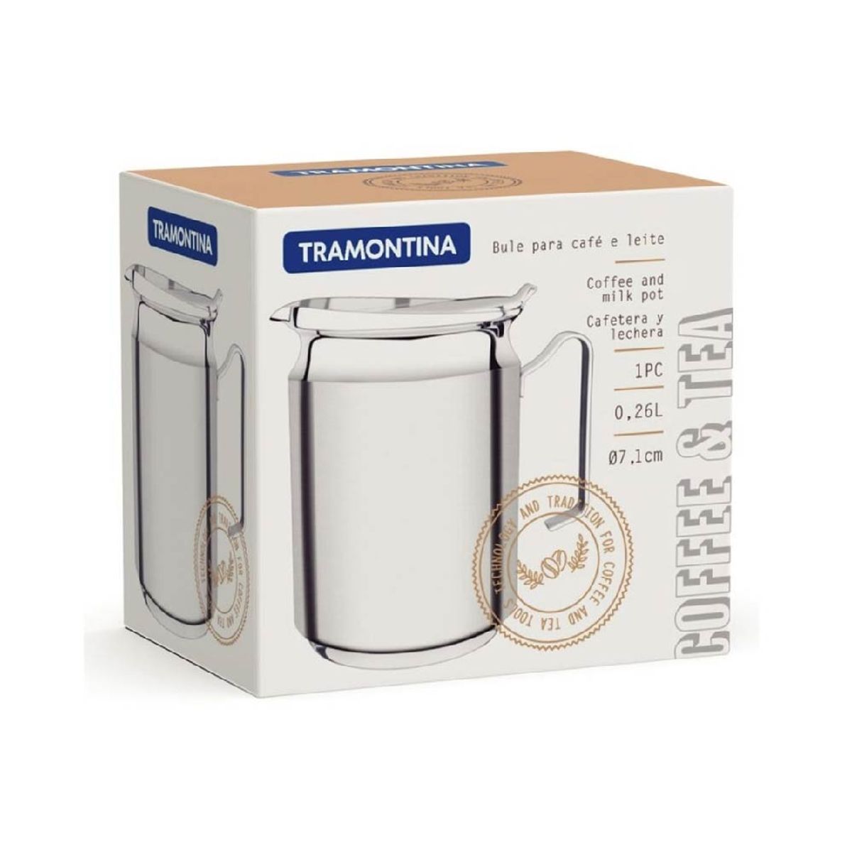 TRAMONTINA - Jarra lecheracafetera TRAMONTINA cap026 L