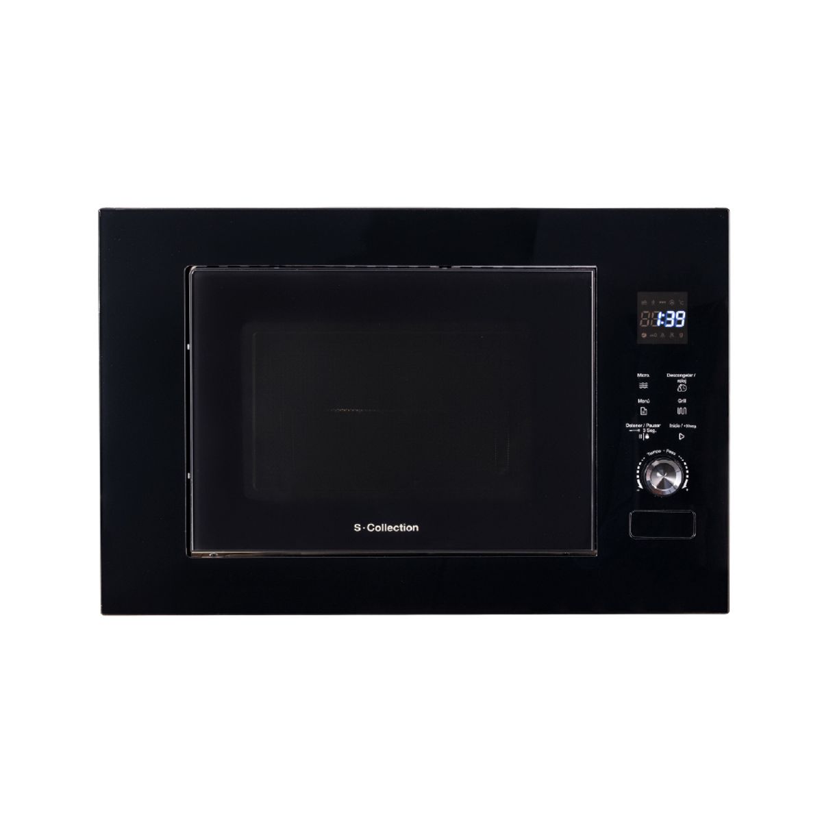 SOLE - Horno Microondas Empotrable Sc 3 En 1 Grill 20